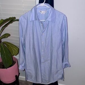 Zara Woman’s Oversized Dress Shirt